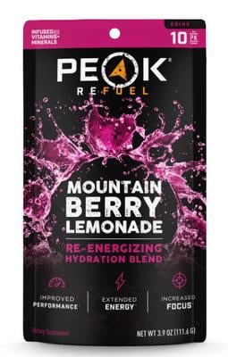MOUNTAIN BERRY LEMONADE RE-ENERGIZING DRINK STICKS - 10 PACK