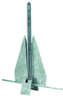 Seachoice 41710 Hot Dipped Galvanized Deluxe Anchor, Size 4S