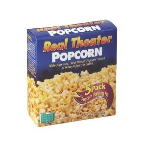 REAL THEATER ALL INCLUSIVE POPCORN POPPING KITS