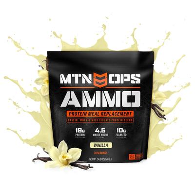 AMMO - PROTEIN MEAL REPLACEMENT - 30 SERVINGS - VANILLA