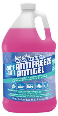 Winter Safe -50 RV Anti-Freeze - Non-Toxic PG 1Gallon