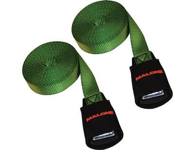 LOAD STRAP - WITH FOAM BUCKLE SLEEVE - 2 PACK - 15 FEET