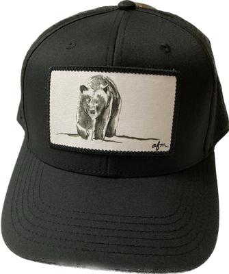 Bear Rempa Trucker Hat in Black