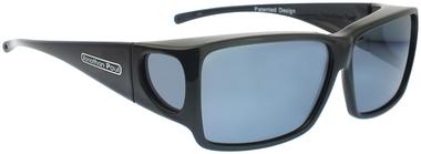 Jonathan Paul Fitovers Eyewear Large Orion In Midnite-Oil & Gray ON001