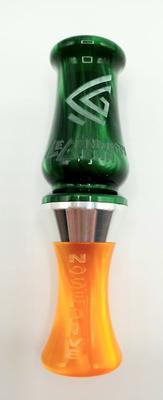 NOSE DIVE ACRYLIC DOUBLE REED DUCK CALL