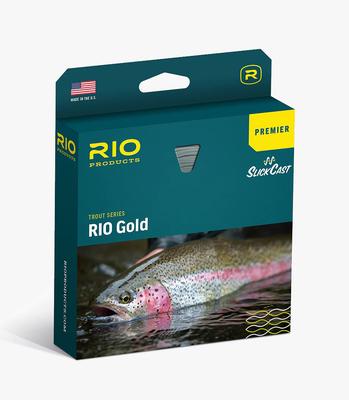 RIO GOLD - MOSS/GOLD - 4 WEIGHT - 90 FEET