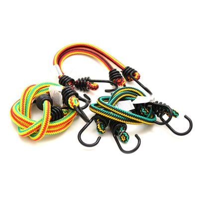 ASSORTED STRETCH CORDS - 6 PACK