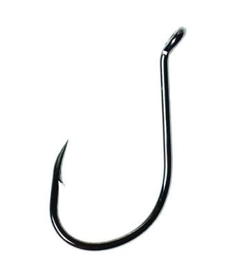 570 100 PACK Details about   EAGLE CLAW 90° ABERDEEN ROUND BEND JIG HOOKS BRONZE SIZE-2/0