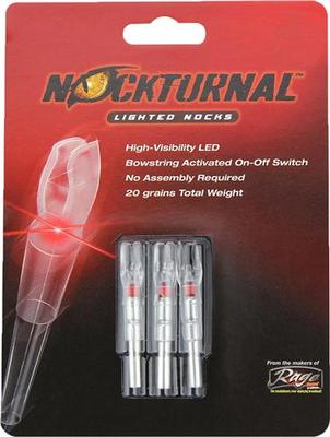 Lighted G Nock - Red - 3 Pack
