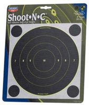 Shoot N C 8 Inch Round Target Tq4-30