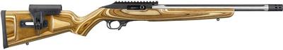 10/22 Competition - 22 Lr - Stainless - Natural Brown Laminate