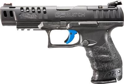 Ppq M2 Q5 Match - 9mm - Da - 15+1 Rds - Blk - Blue Quick Defense Trigger