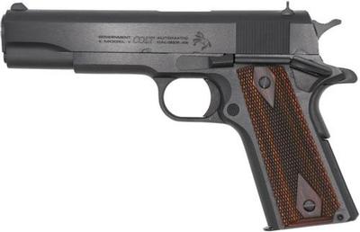 1911 GOVERNMENT - 45 ACP - SAO - 7 RDS - BLUED - ROSEWOOD