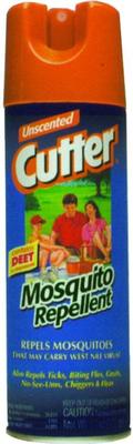 Cutter Unscented Repellant 10%deet Aersol