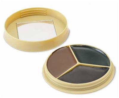 Camo Face Paint Kit With Mirror - 3 Color