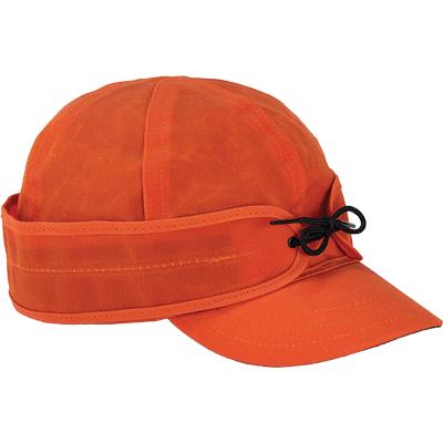 Waxed Cotton Cap - Blaze Orange