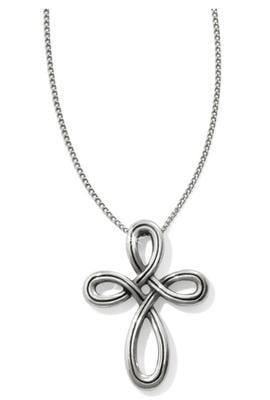 Interlok Cross Necklace